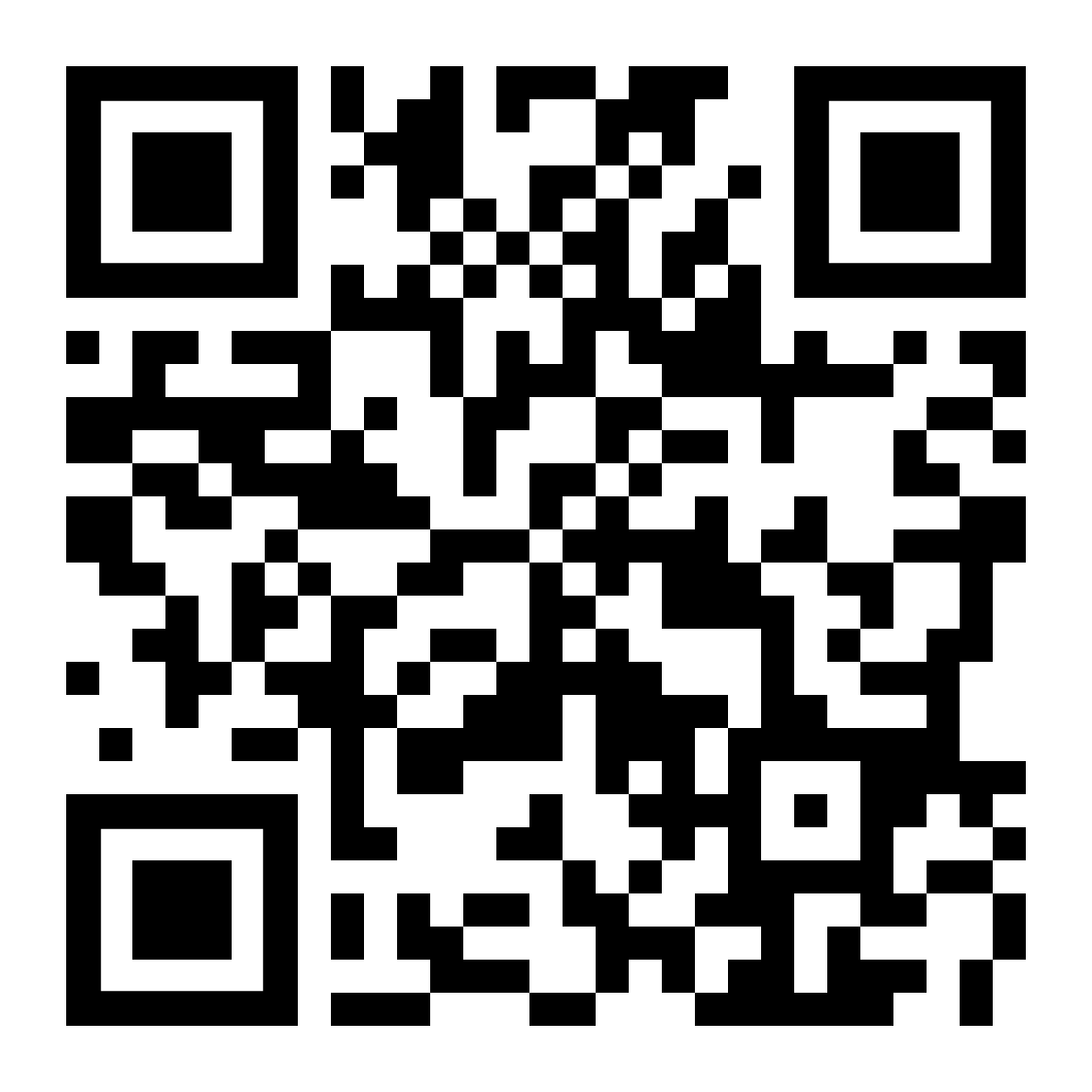 QR-Code zur Mittagessen-Seite
