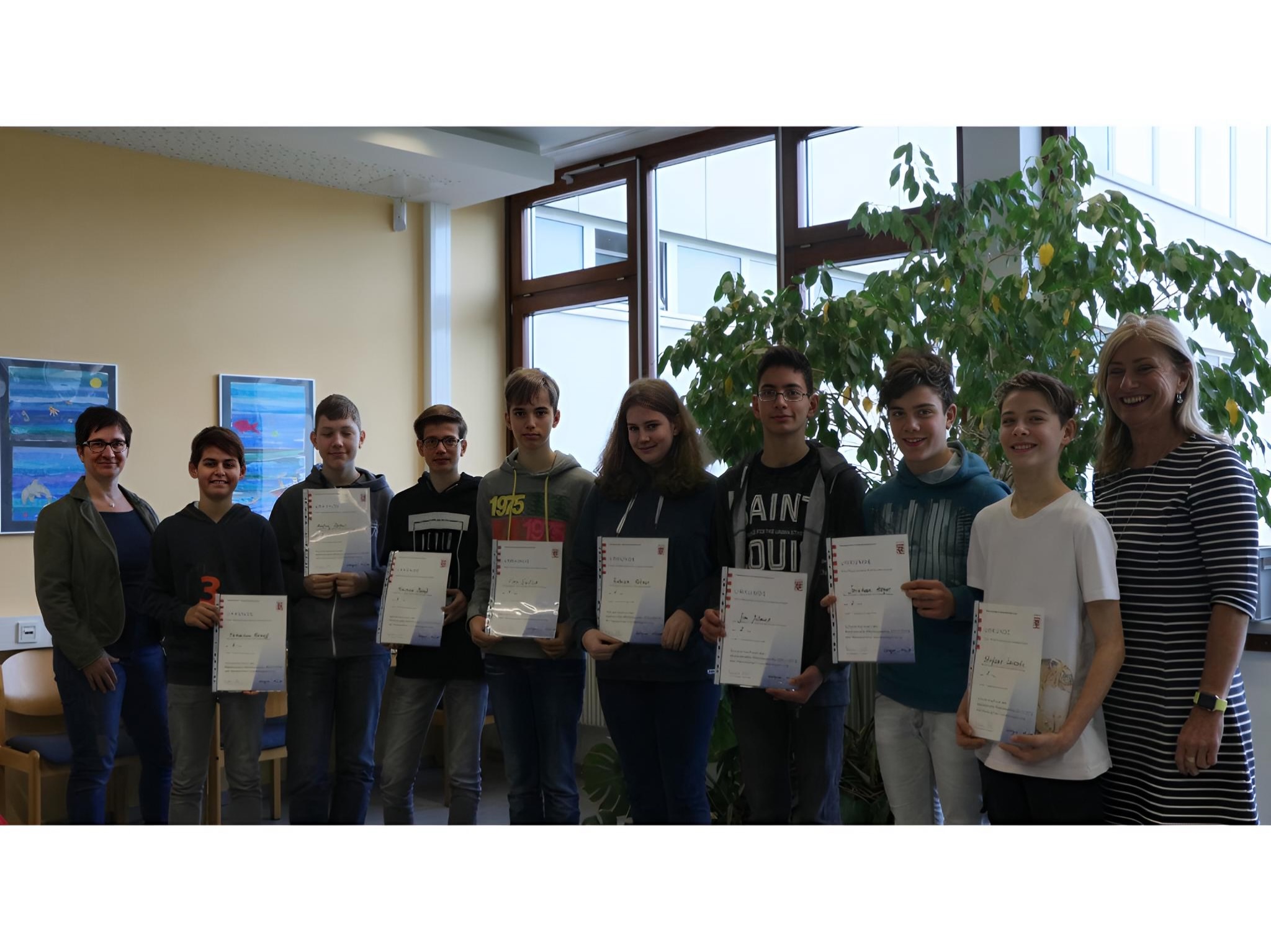 Sieger des Mathematikwettbewerb