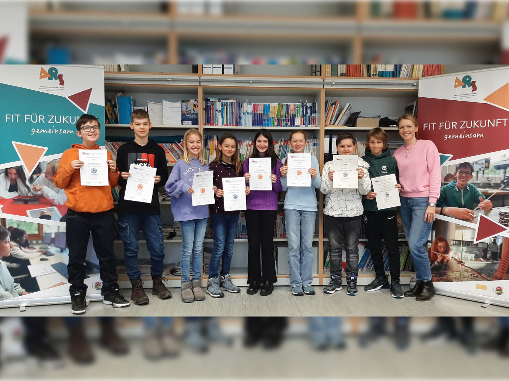 Urkundenverleihung – Mathematik im Advent