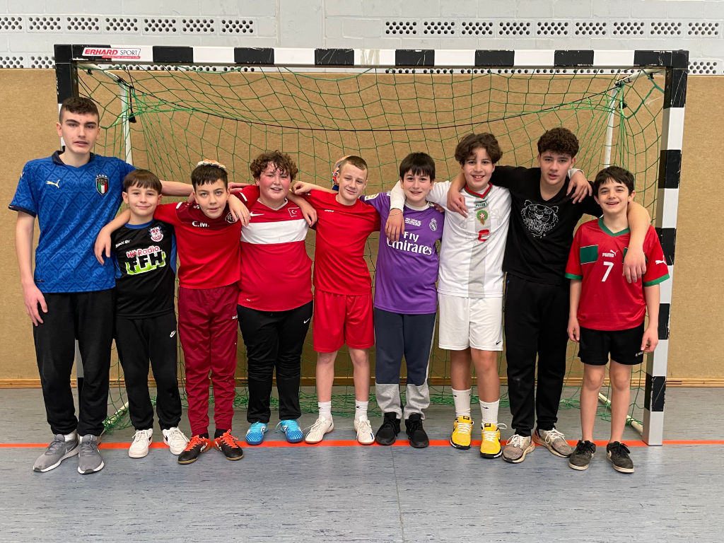 Fußballturnier im 7. Jahrgang