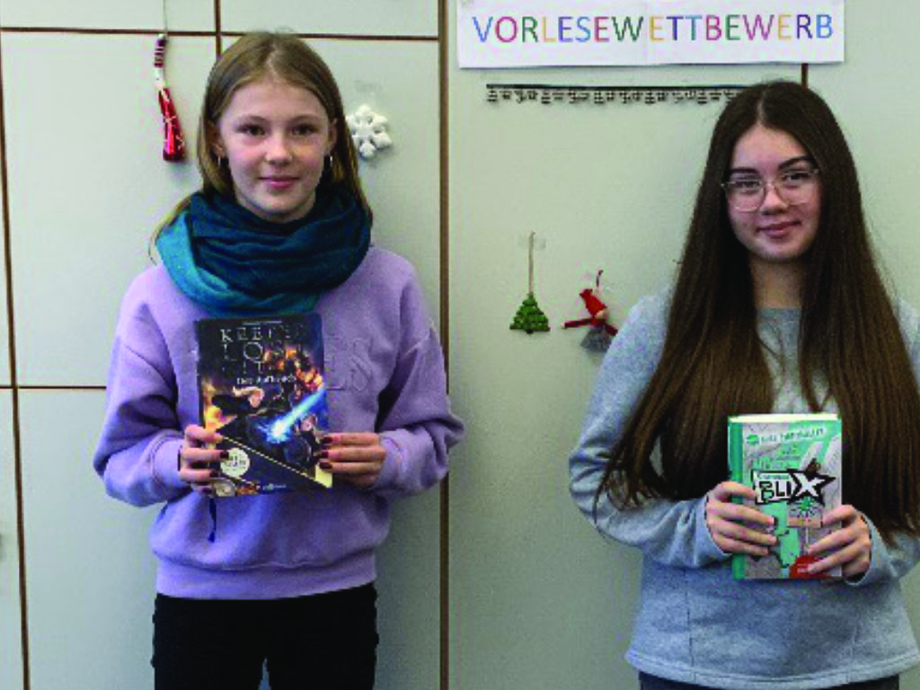 Vorlesewettbewerb 2024 an der Adolf-Reichwein-Schule 