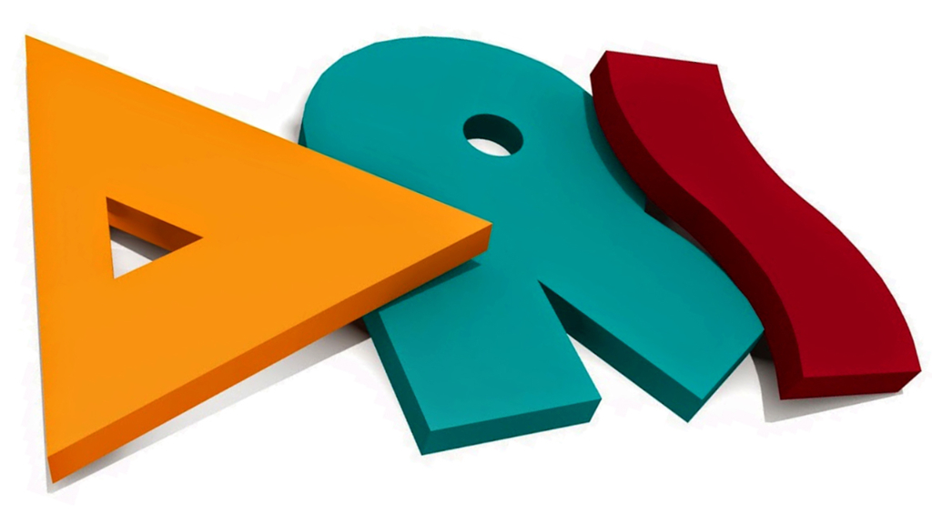 Unser Schullogo in 3D Farben & Schullogo